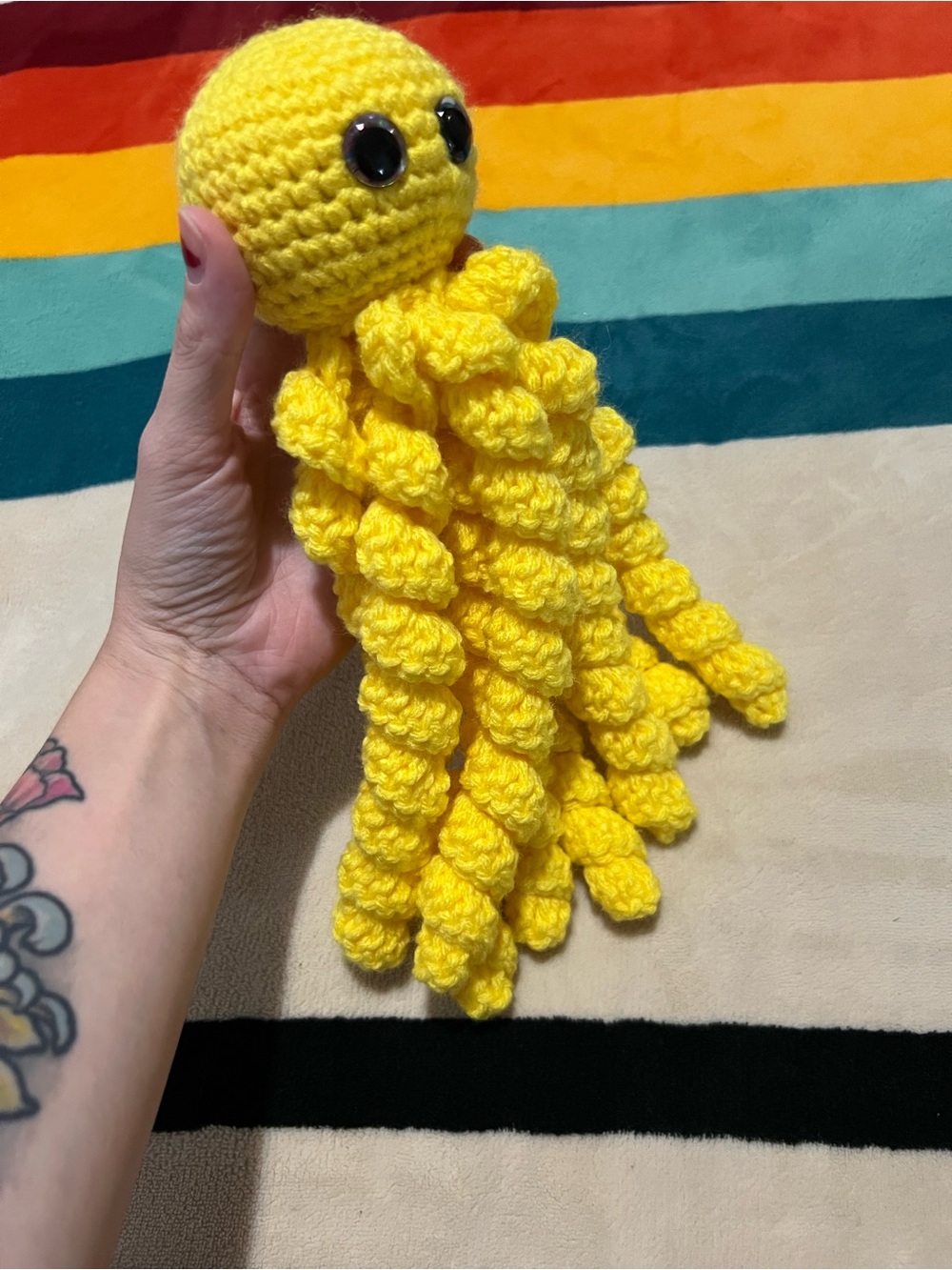 Crocheted Octopus 🐙 - Picture 3 of 9